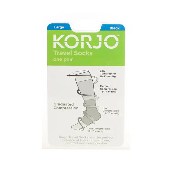 KORJO Travel Compression Travel Socks