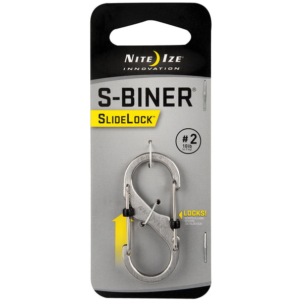 NITE IZE S-Biner® Slidelock Dual Carabiner #2 & #4