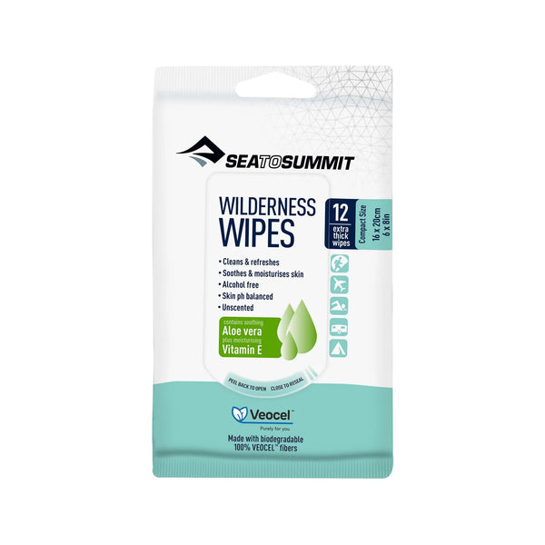 SEA TO SUMMIT Compact Wilderness Wipes Pk of 12