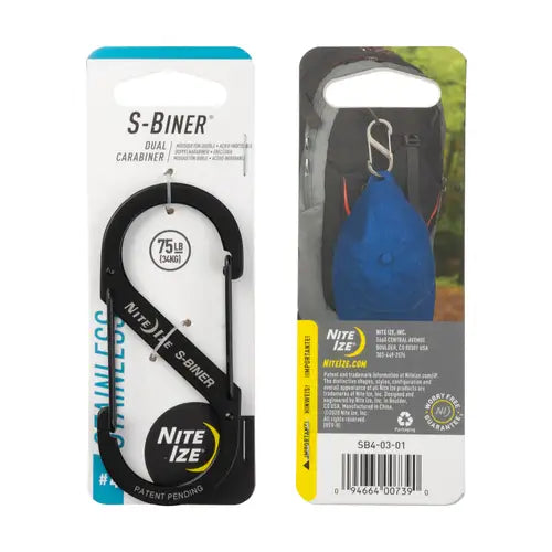 NITE IZE S-Biner® Slidelock Dual Carabiner #2 & #4