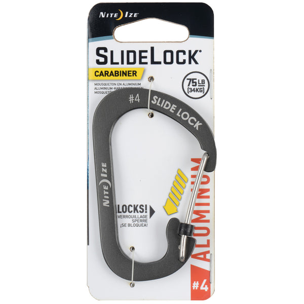 NITE IZE Slidelock® #4 Aluminium Carabiner