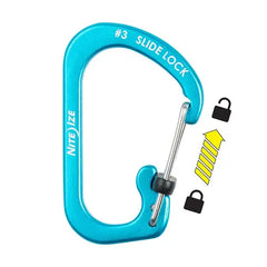 NITE IZE Slidelock® #4 Aluminium Carabiner