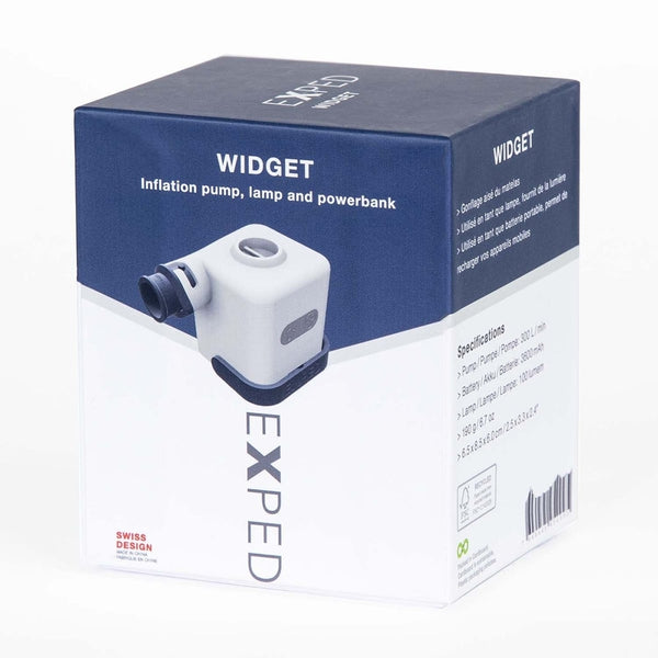 EXPED Widget Pump with Power Bank & Lamp